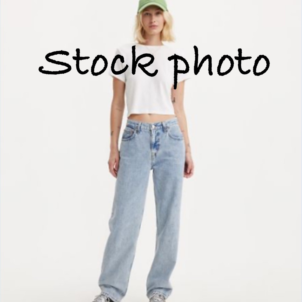 Levi's Blue “Low Pro” Straight Leg Jeans Like New!